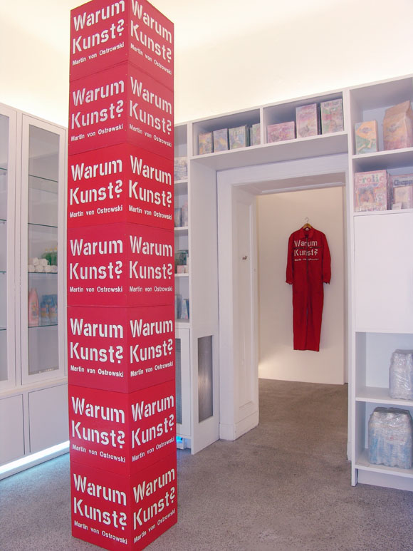 Martin von Ostrowski: Warum Kunst? KioskShop Berlin 2005