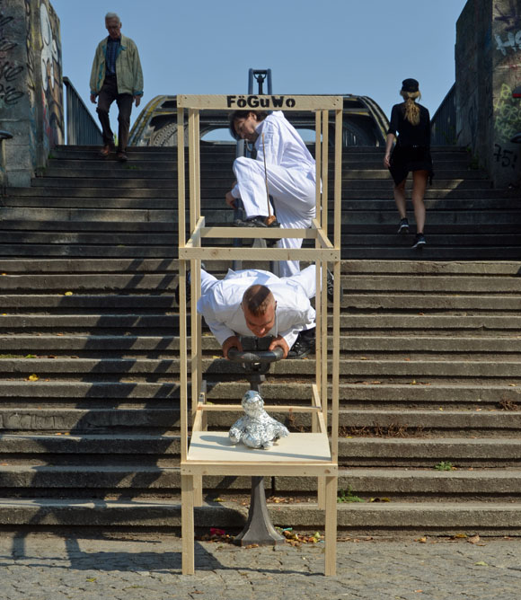 Martin von Ostrowski, Toni Wirthmüller: FöGuWo 2014, Performance, 8. September 2014