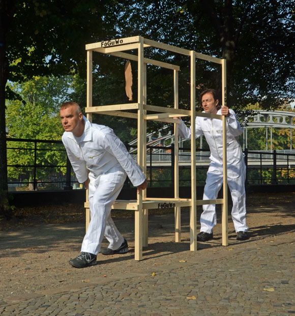 Martin von Ostrowski, Toni Wirthmüller: FöGuWo 2014, Performance, 8. September 2014