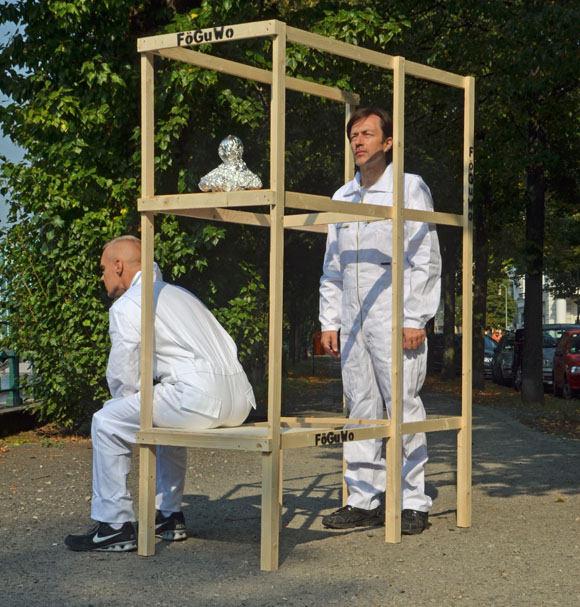  Martin von Ostrowski, Toni Wirthmüller: FöGuWo 2014, Performance, 8. September 2014