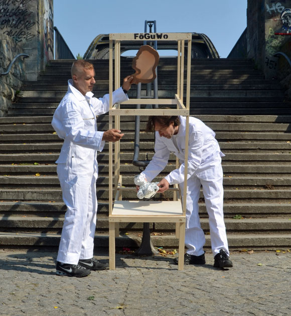  Martin von Ostrowski, Toni Wirthmüller: FöGuWo 2014, Performance, 8. September 2014