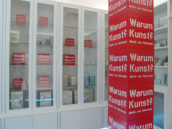 Martin von Ostrowski: Warum Kunst? KioskShop Berlin 2005