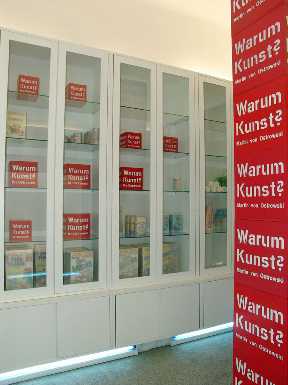 Martin von Ostrowski: Warum Kunst? KioskShop Berlin 2005