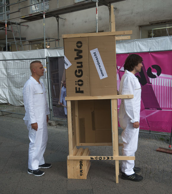 Martin von Ostrowski, Toni Wirthmüller: FöGuWo, Performance, Ortstermin 2015 