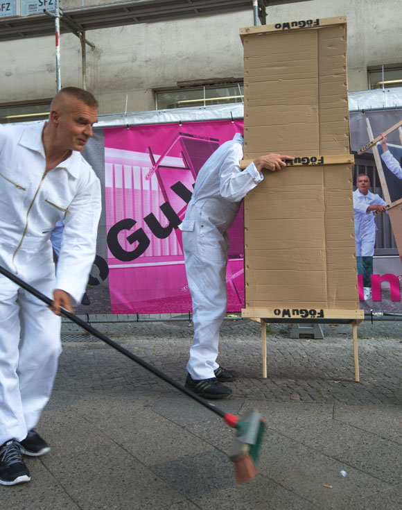 Martin von Ostrowski, Toni Wirthmüller: FöGuWo, Performance, Ortstermin 2015