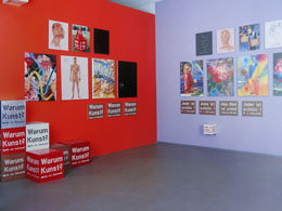 Martin von Ostrowski, Koje in der Ausstellung Überindividuell 2003