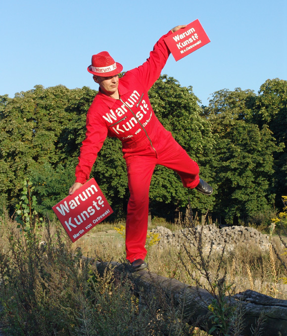  Martin von Ostrowski: Warum Kunst? Berlin, August 2006, Foto: Lutz Lauffer